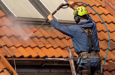 Démoussage et hydrofuge de toiture à Horsarrieu